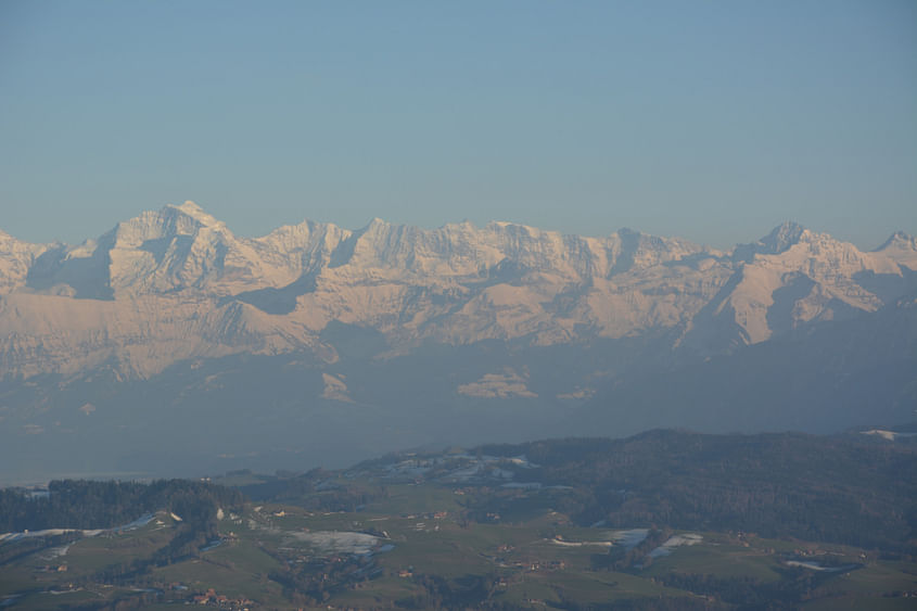 Feierabendflug Grenchen-Bern-Burgdorf-Grenchen