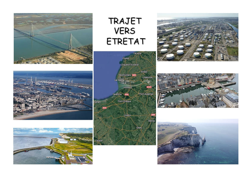 Balade Aérienne vers Etretat