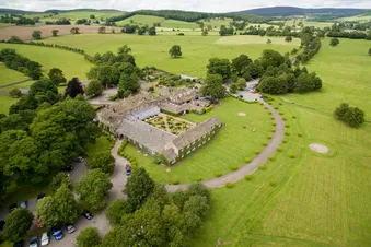 Helicopter Flight to The Devonshire Arms Hotel