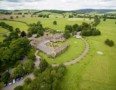 Helicopter Flight to The Devonshire Arms Hotel