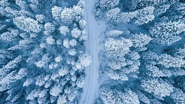 Winter Wonderland! Rundflug über das winterliche Siegerland!