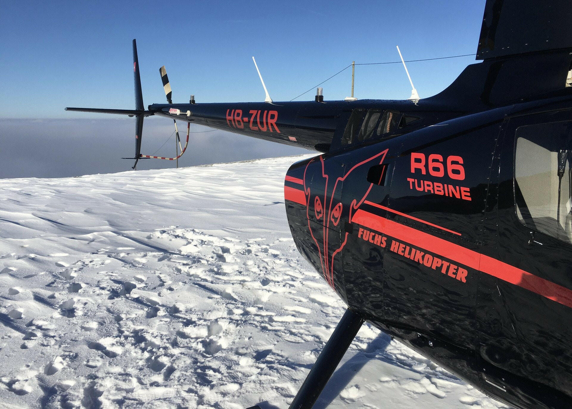 Das Herz der Schweiz im Heli