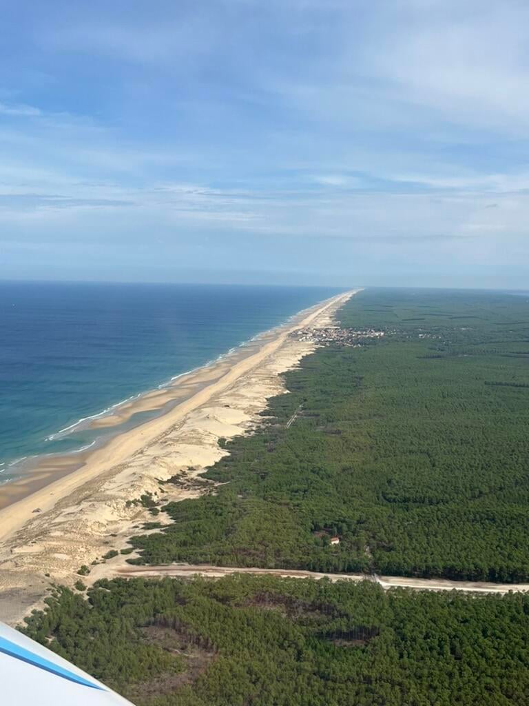 Dune du Pilat et le Bassin d'Arcachon en biplace