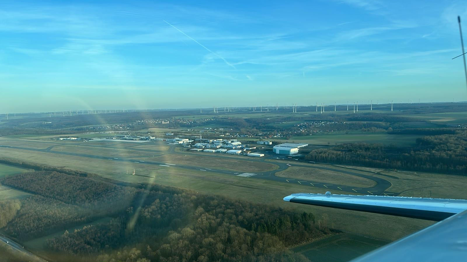 Ein kurzer Blick nach hinten nach dem wir gestartet sind