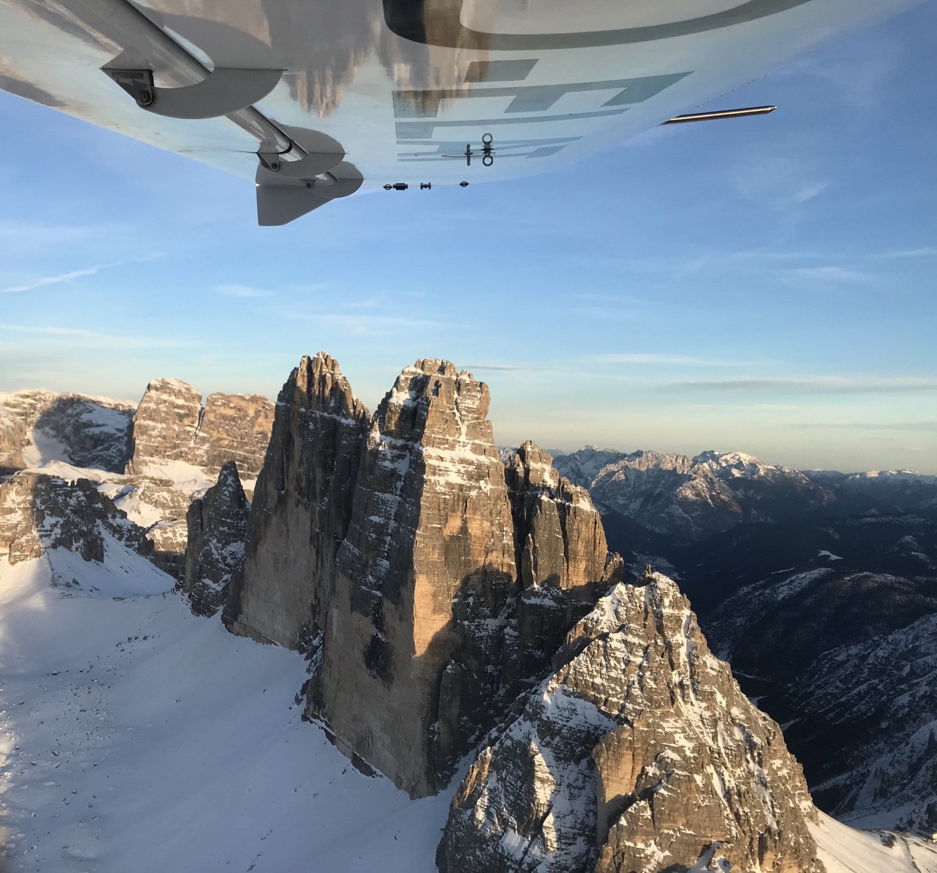 Rundflug Drei Zinnen