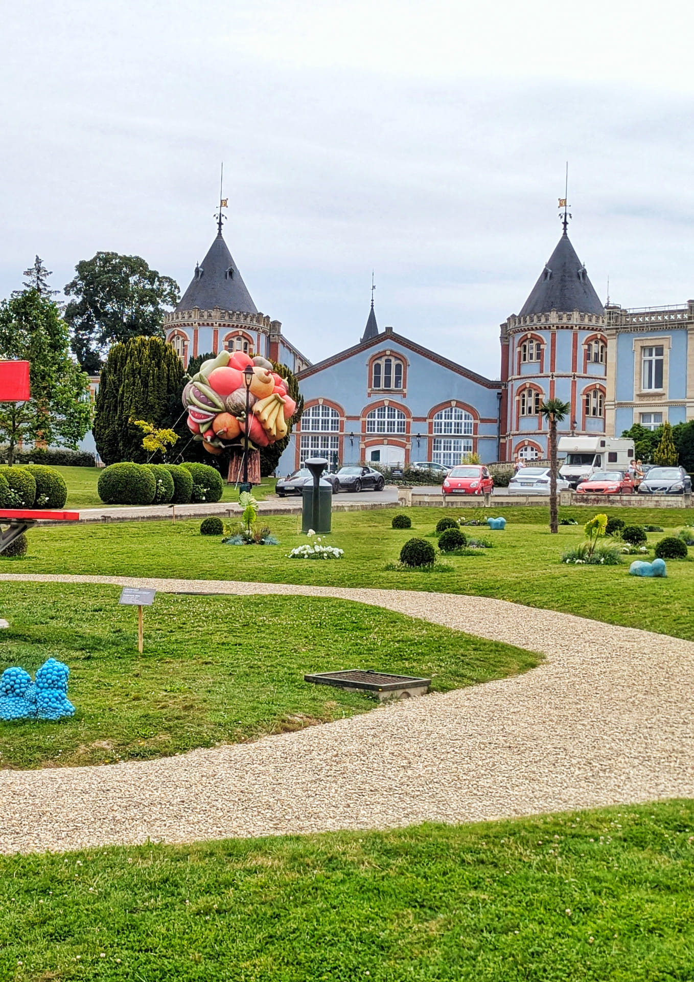 Flying to Reims in the Champagne Region in France