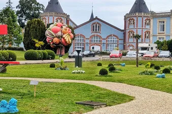 Flying to Reims in the Champagne Region in France