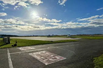 unser Startflugplatz Mainz-Finthen EDFZ