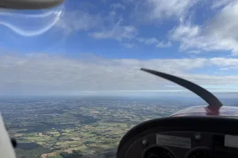 Rundflug über das Ruhrgebiet