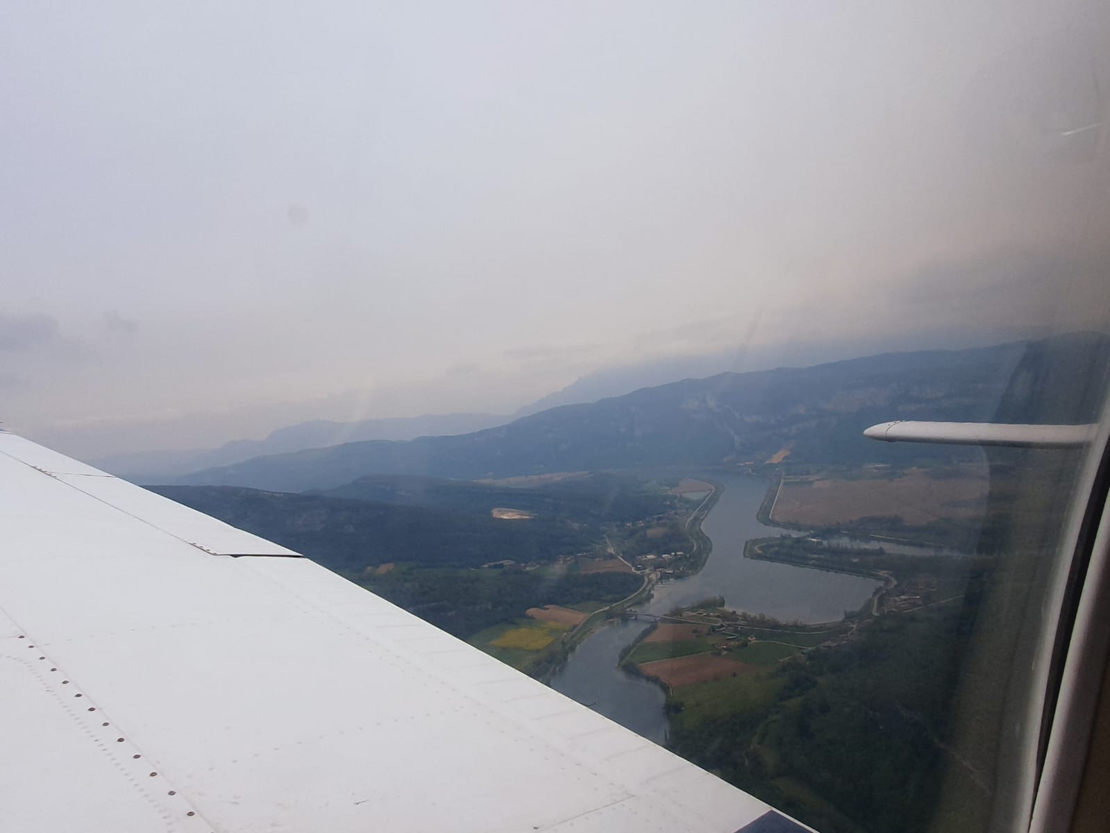 Survol du Lac du Bourget depuis Lyon