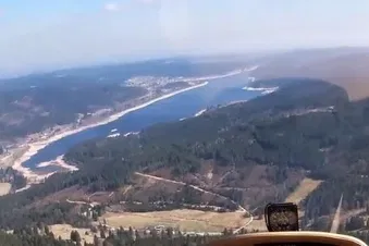 Großer Schwarzwald-Flug Feldberg - Schluchsee - St. Blasien