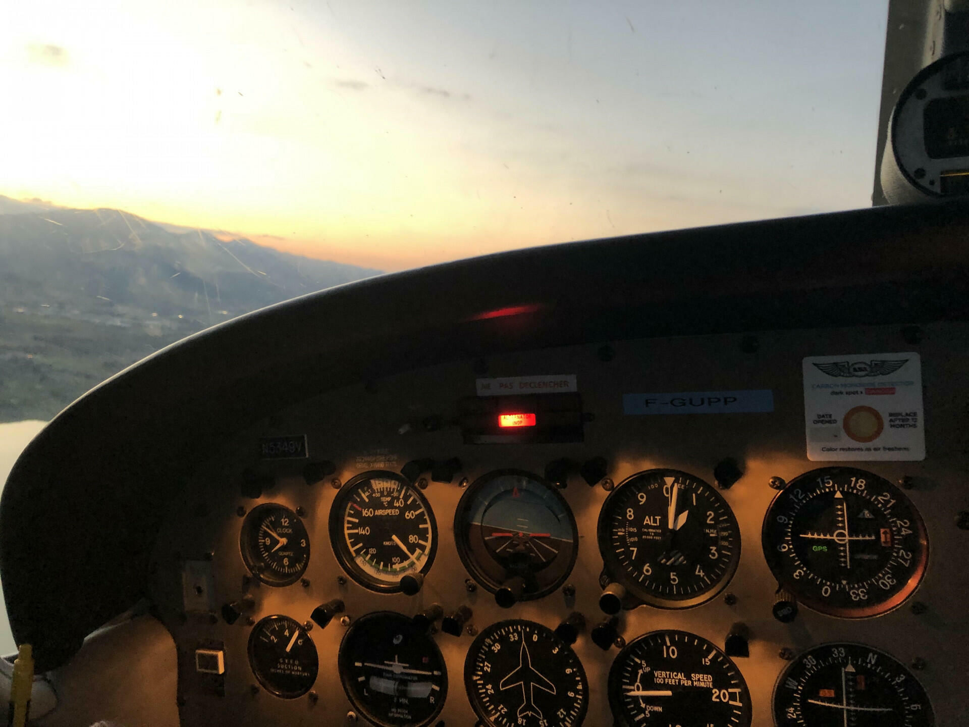 Retour au couché de soleil