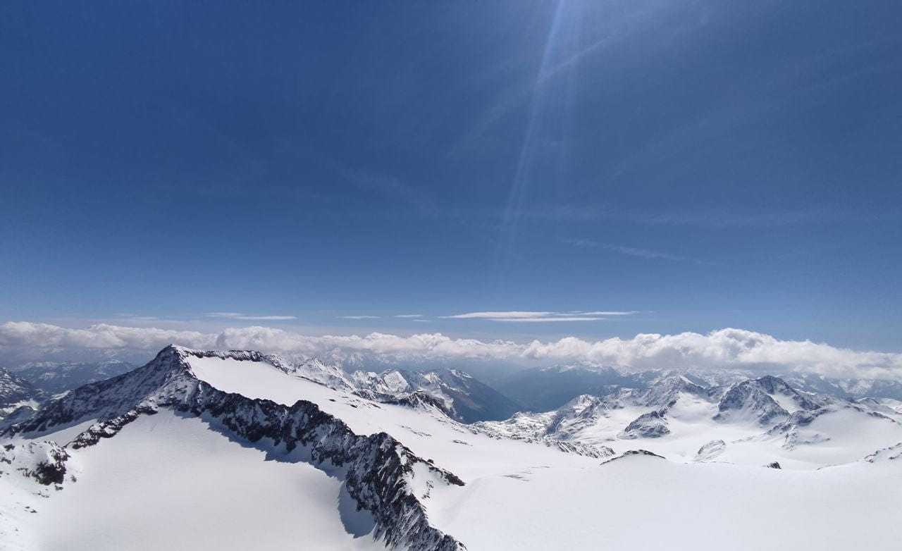 Gletscherflug ab Innsbruck