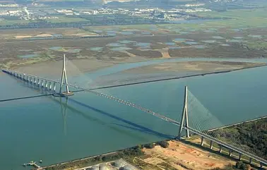 Le pont de Normandie, la côte fleurie, boucles de la Seine