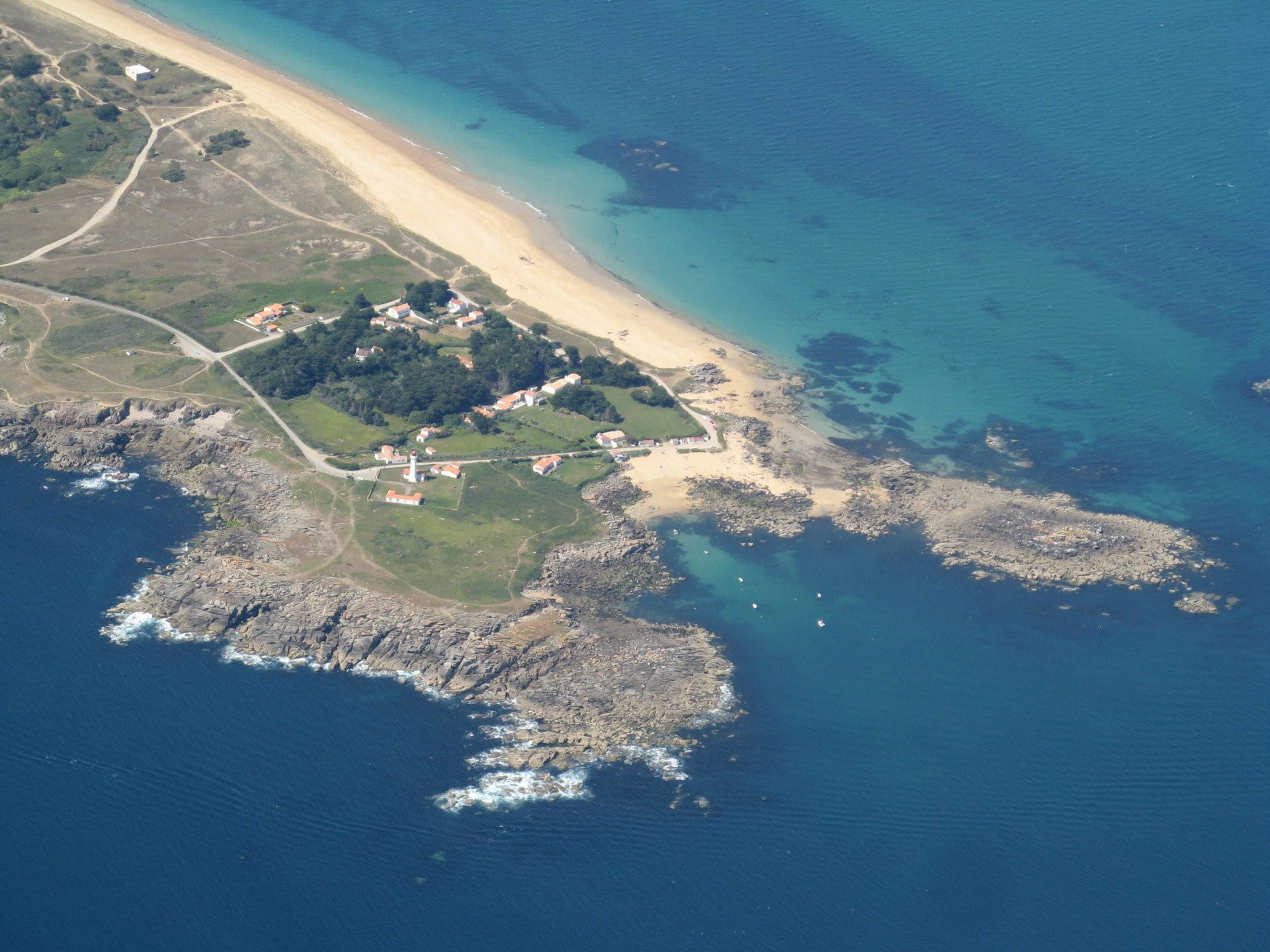 Balade aérienne d'îles en îles depuis Quiberon