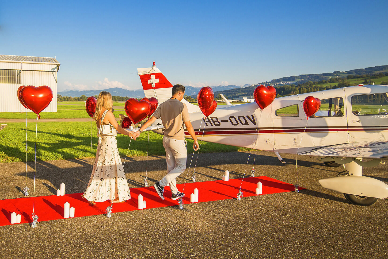 Der perfekte Antrag (Rundflug) 😍 // the perfect proposal 😍