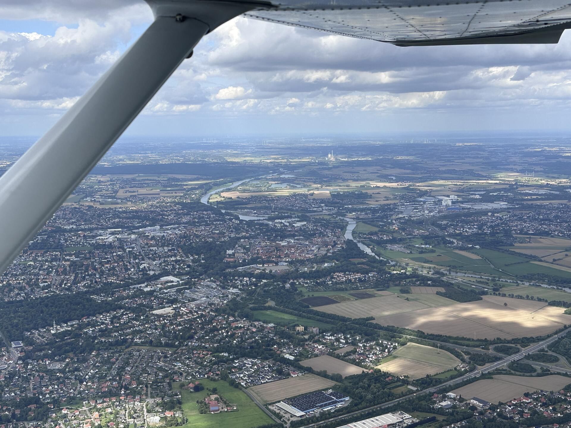 Minden mit Wasserstraßenkreuz/Schachtschleuse