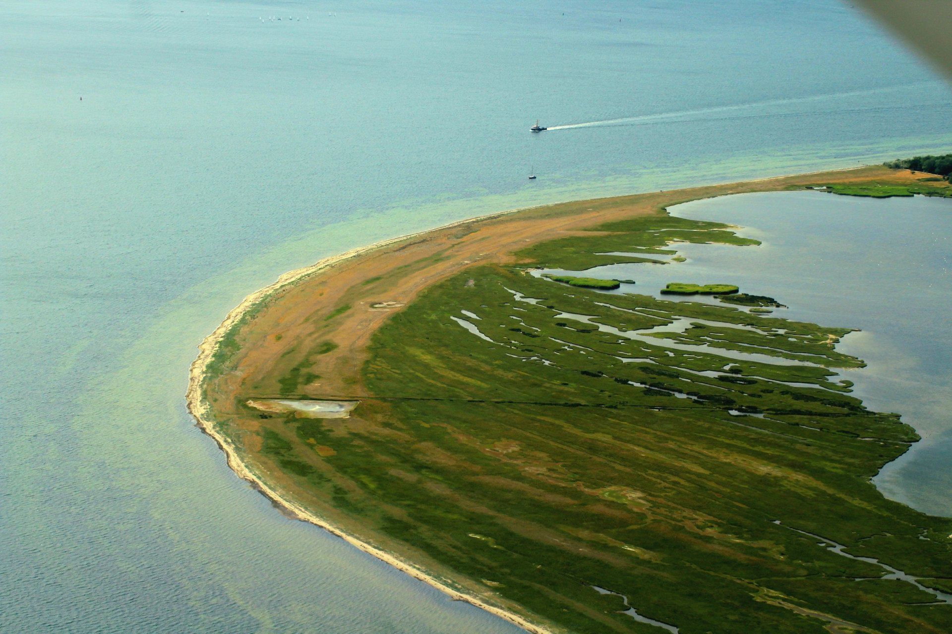 Flug zur Ostsee / Hansa-Park