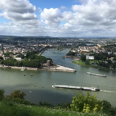 Durchs Ruhrgebiet nach Koblenz