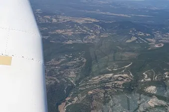 Découverte de l'Ardèche depuis les airs en PA28 !