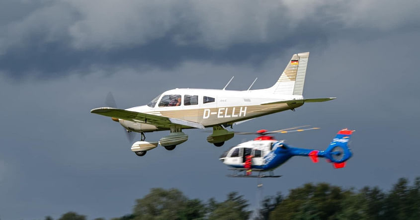 Rundflug über Nordhorn, Neuenhaus & Uelsen