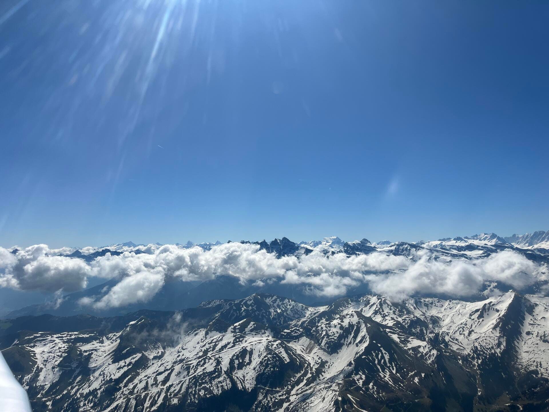 Mont blanc: Du jura jusqu’aux neiges éternelles.