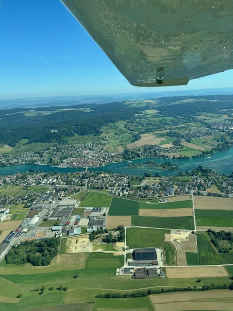 Rheinfall - Schwarzwald Flug (nur bei min. 3 Gäste)
