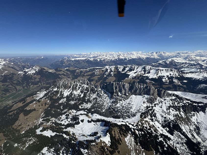Panoramaflug Berner Oberland & Freiburger Voralpen