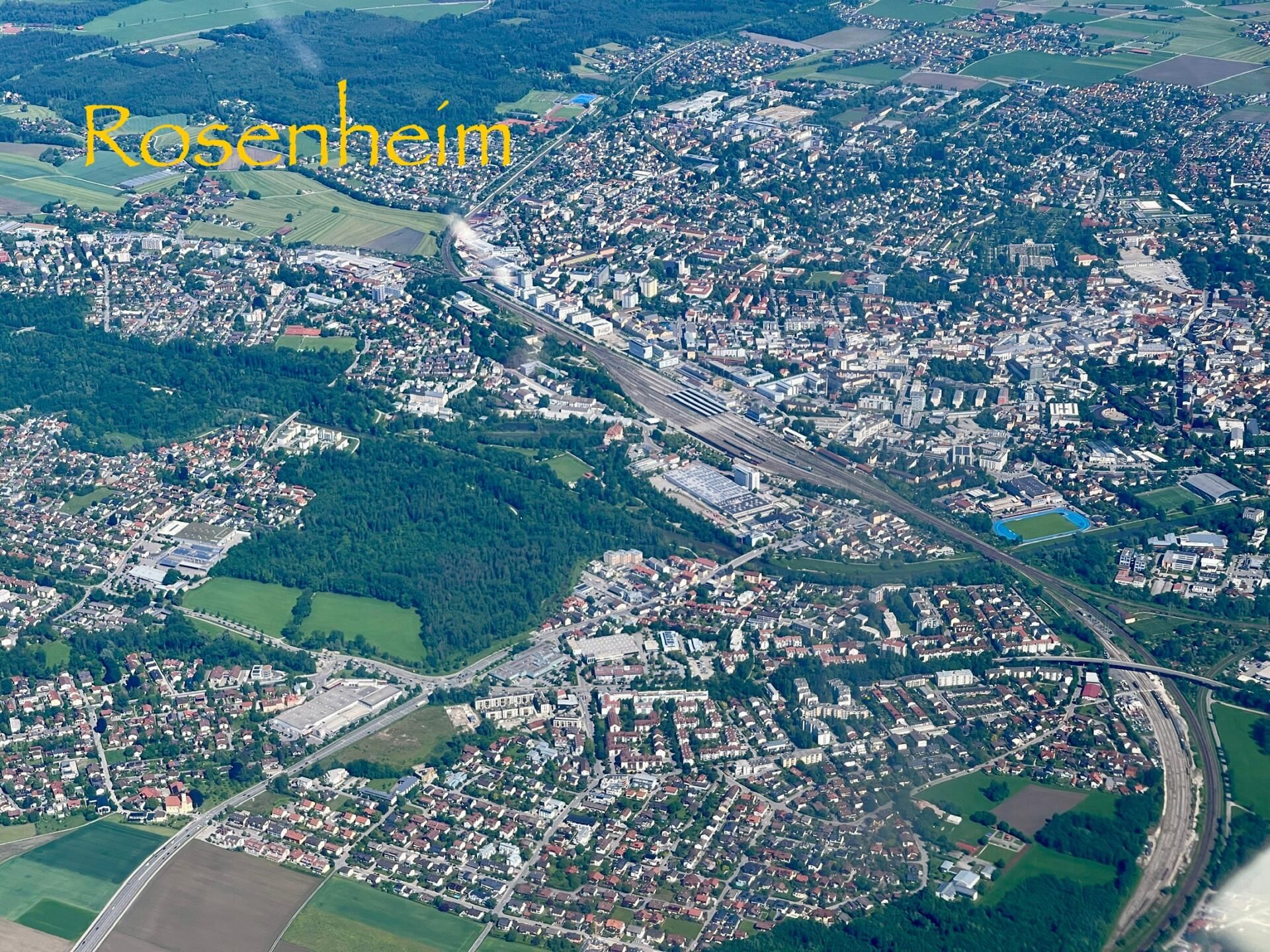 Flug zum Wendelstein