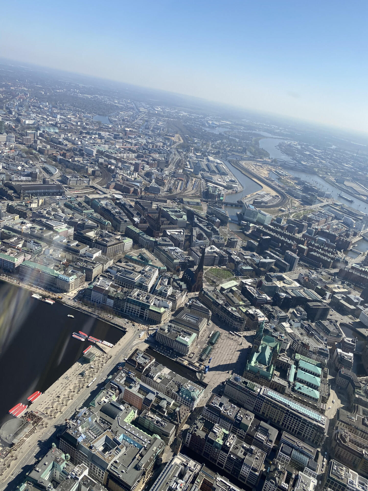 Cuxhaven entlang der Elbe nach Hamburg - von Oben Endecken