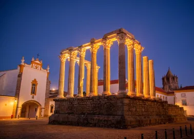 Fly and have lunch at Evora or stay at Evora