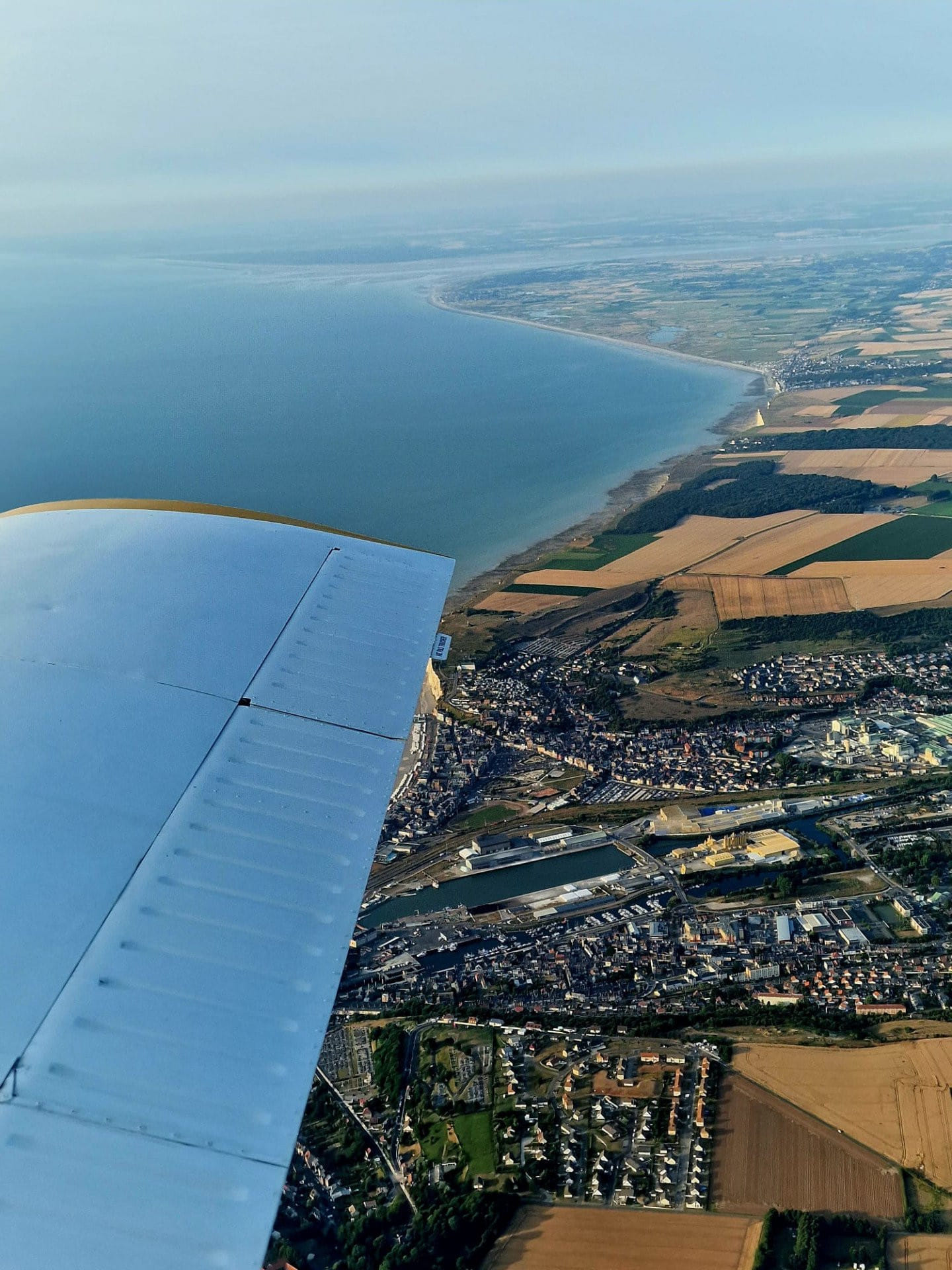 Découverte aérienne : Baie de Somme et falaises du Tréport