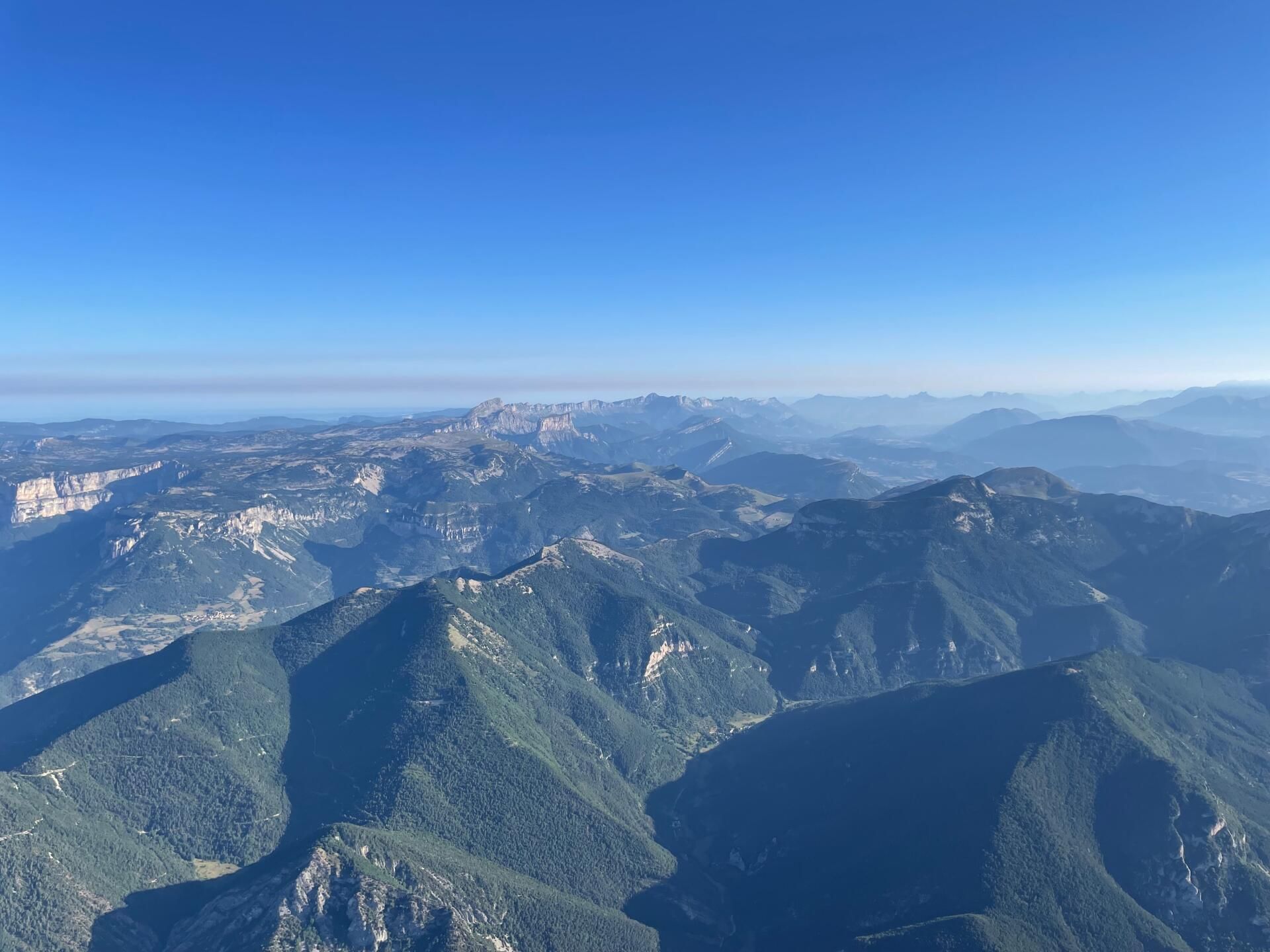 Vue de la région du Diois