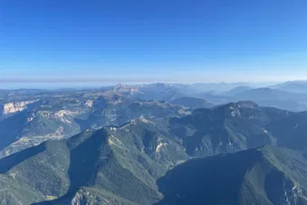Vue de la région du Diois