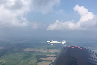 Über den Wolken.....Sehnsucht nach der Freiheit des Fliegens