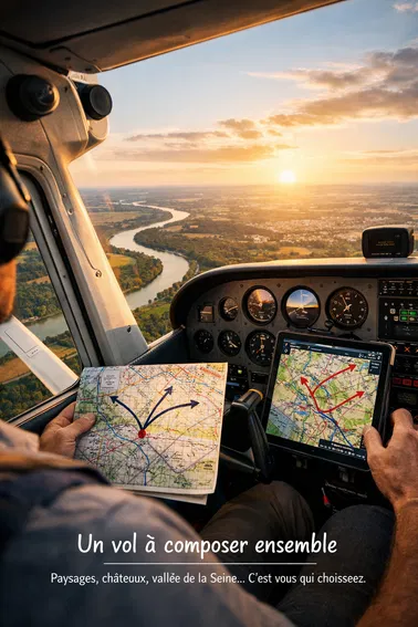 Vol sur mesure à composer ensemble selon vos envies