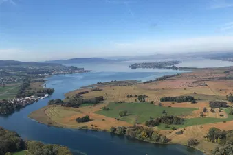 Rundflug über Stuttgart, die Schwäb. Alb und den Bodensee