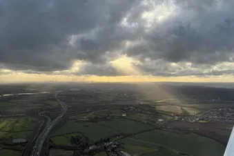 London sky line from Essex