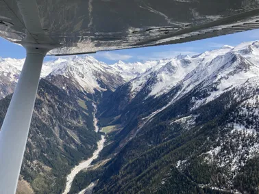 Rundflug ins Alpenpanorama