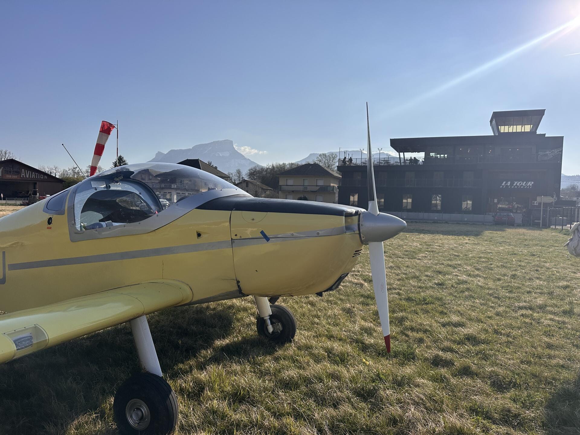 Par dessus les 3 massifs autour de Grenoble
