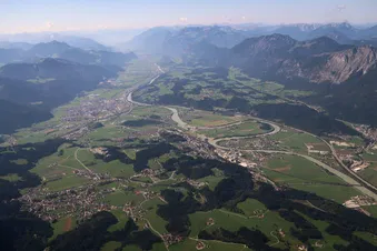 Alpenrundflug Berchtesgaden Wilder Kaiser Tegernsee