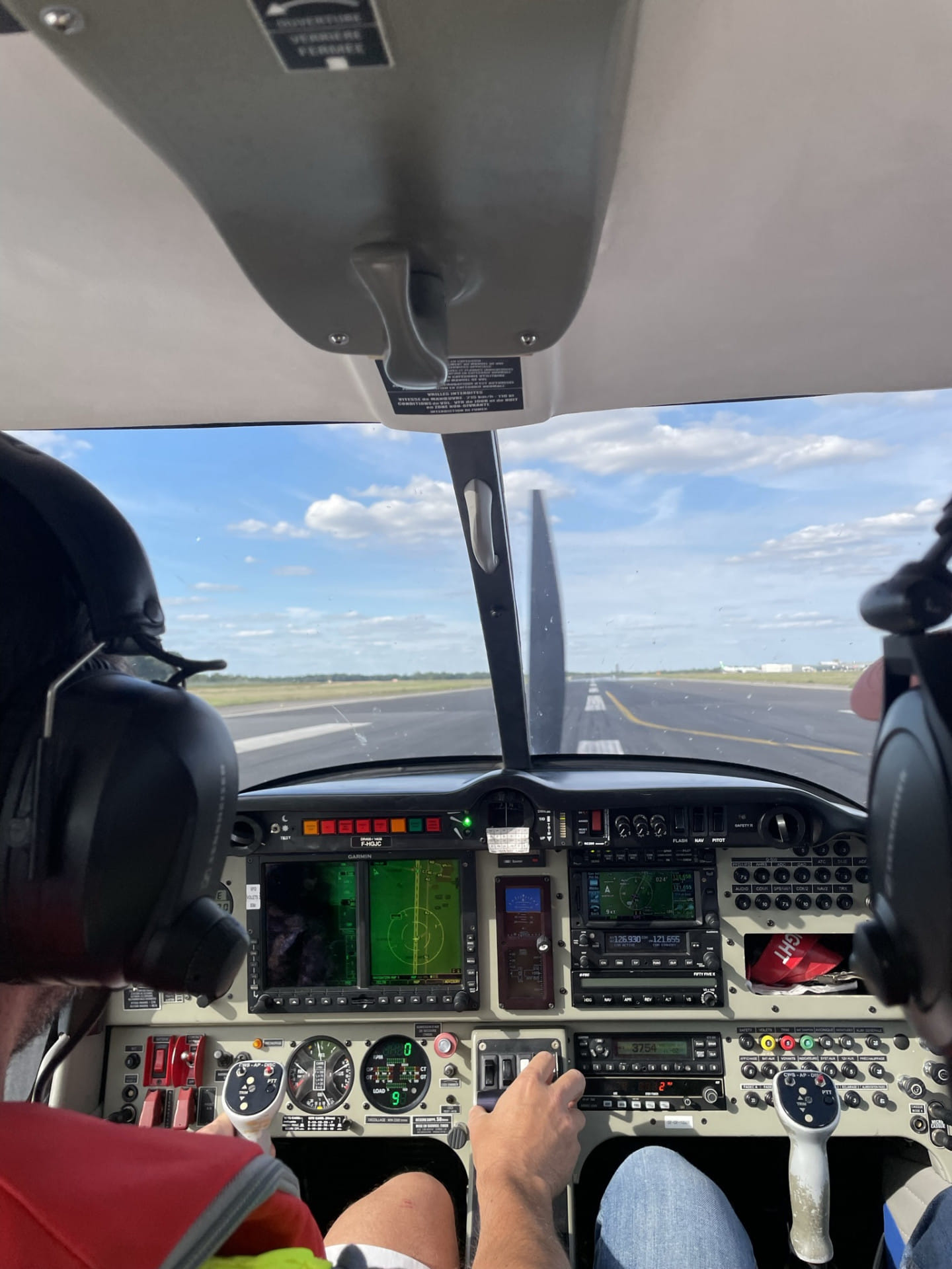 Décollage de Nantes