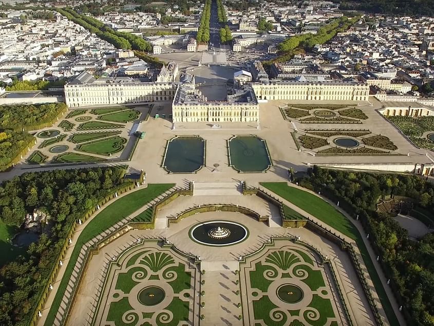 Hélico: Paris et Château de Versailles