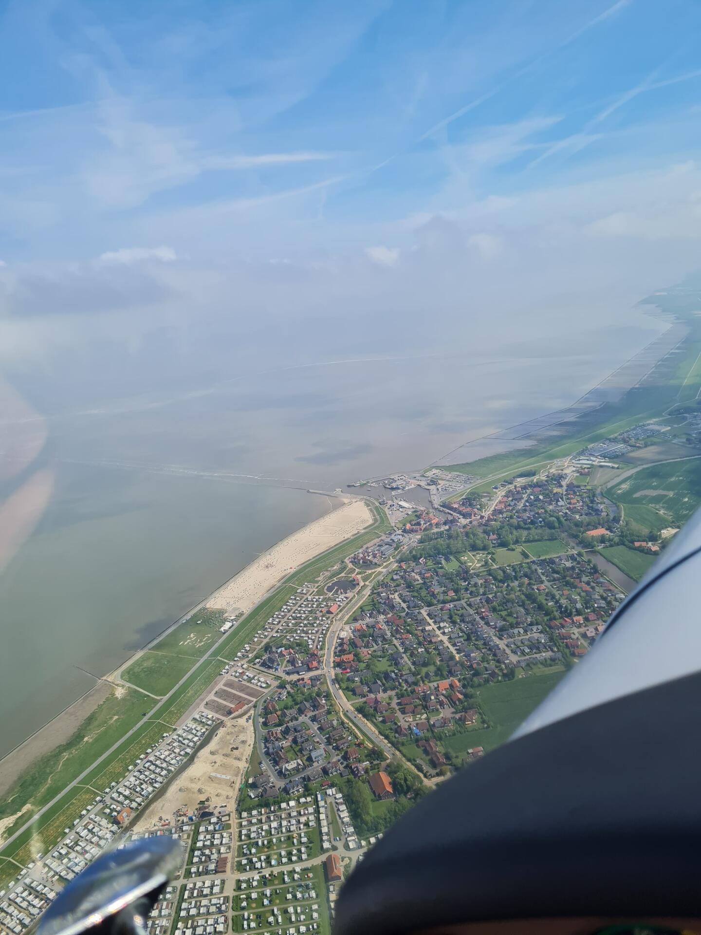 Rundflug über die Ostfrisischen Inseln