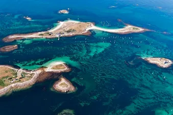 Ile de St Ncolas et Fort Cigogne (Les Glénan)