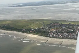 Wangerooge mit Flugplatz