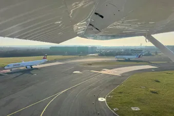 Tour über das Ruhrgebiet mit einer Landung in CTR