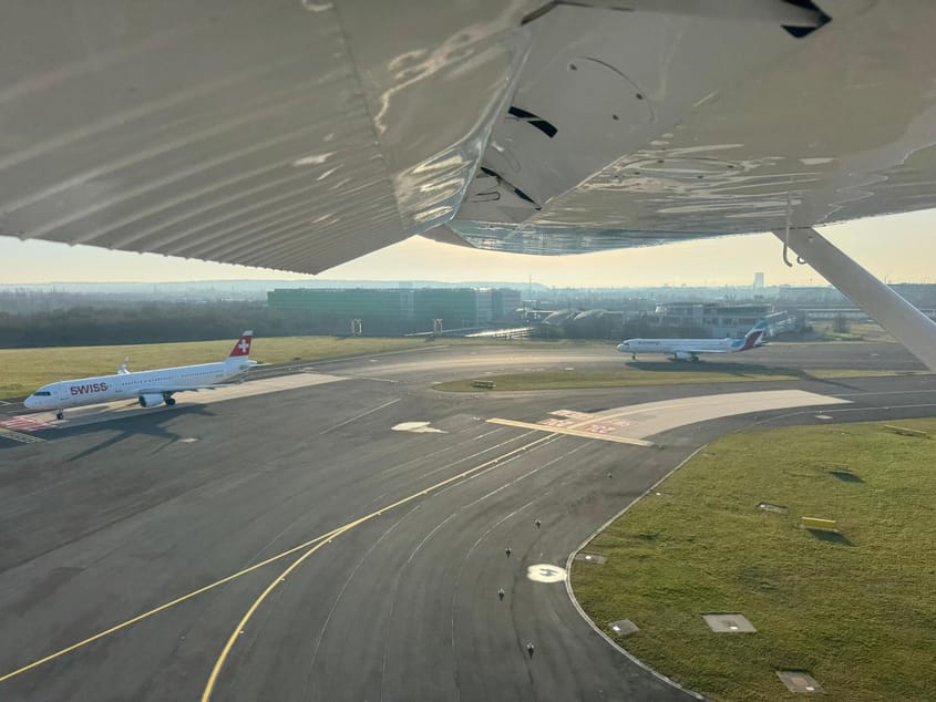 Tour über das Ruhrgebiet mit einer Landung in CTR
