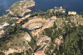 Tour Etna volcano and Taormina Greek Theatre