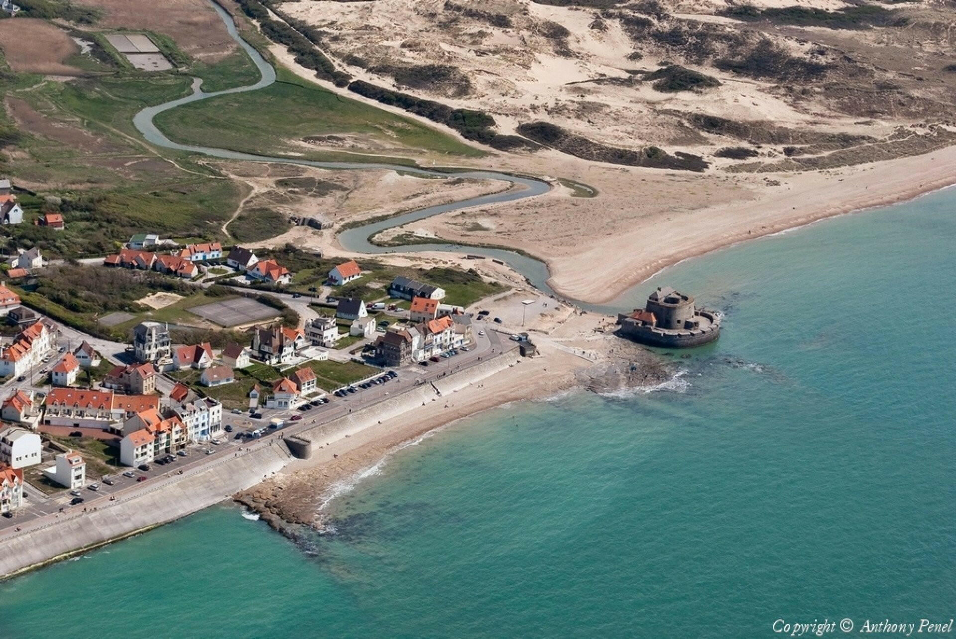 Vol vers la baie de Somme et les caps Gris Nez et Blanc Nez